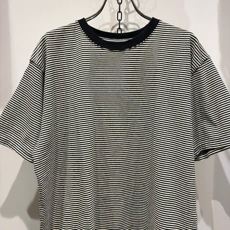 Good On（グッドオン） MINI STRIPE SS CREW TEE（ミニストライプショートスリーブクルーティー）