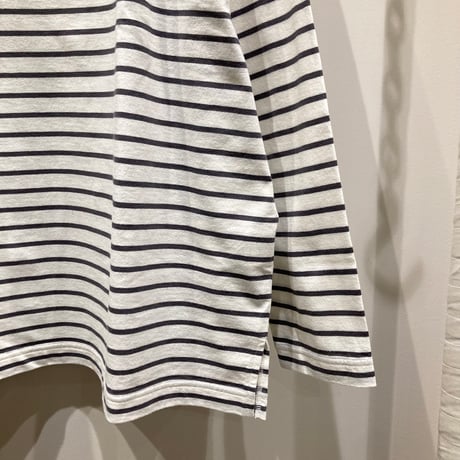 CIOTA（シオタ） Border Long Sleeve Shirt（ボーダーロングスリーブシャツ）