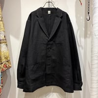 結-yui-(ゆい）EASY JACKETS  SULFER DYED LINEN（イージージャケットサルファーダイリネン）(YEJ-004)