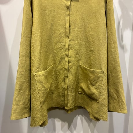 MAATEE&SONS (マーティーアンドサンズ)   SHIRTS CARDIGAN superfine hemp (MT6103-0623A)