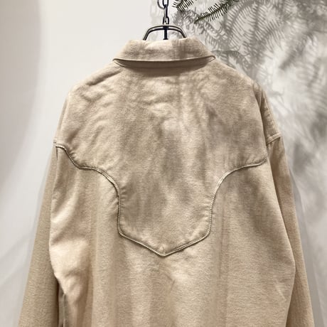 FACCIES（ファッチィーズ） Organic Western Piping Shirt