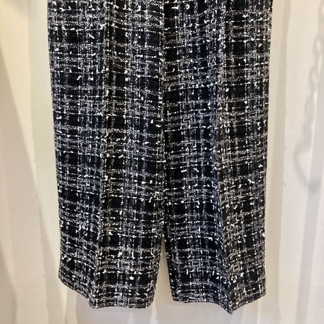 根津洋品店 NEZU YOHIN TEN (ネズヨウヒンテン)  Fancy Tweed Tanngo Pants（ファンシーツイードタンゴパンツ）