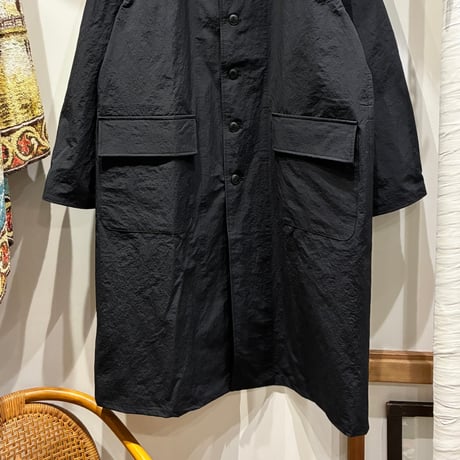 CATTA（カッタ） SHIRT COAT LONG-SNOW NOISE TAFFETA (シャツコートロング-スノーノイズタフタ)
