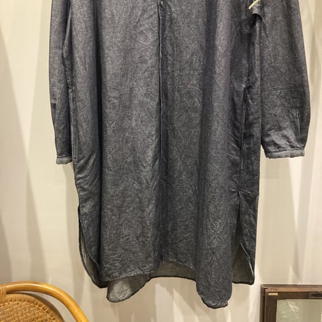 BRENA（ブレナ） TRAVAIL ONEPIECE  INDIGO（トラバイユ ワンピースインディゴ）