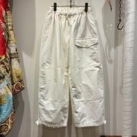 TIGRE BROCANTE（ティグルブロカンテ）C/N Grosgrain  Over String Cargo Pants（コットンナイロングログランオーバーストリングカーゴパンツ）