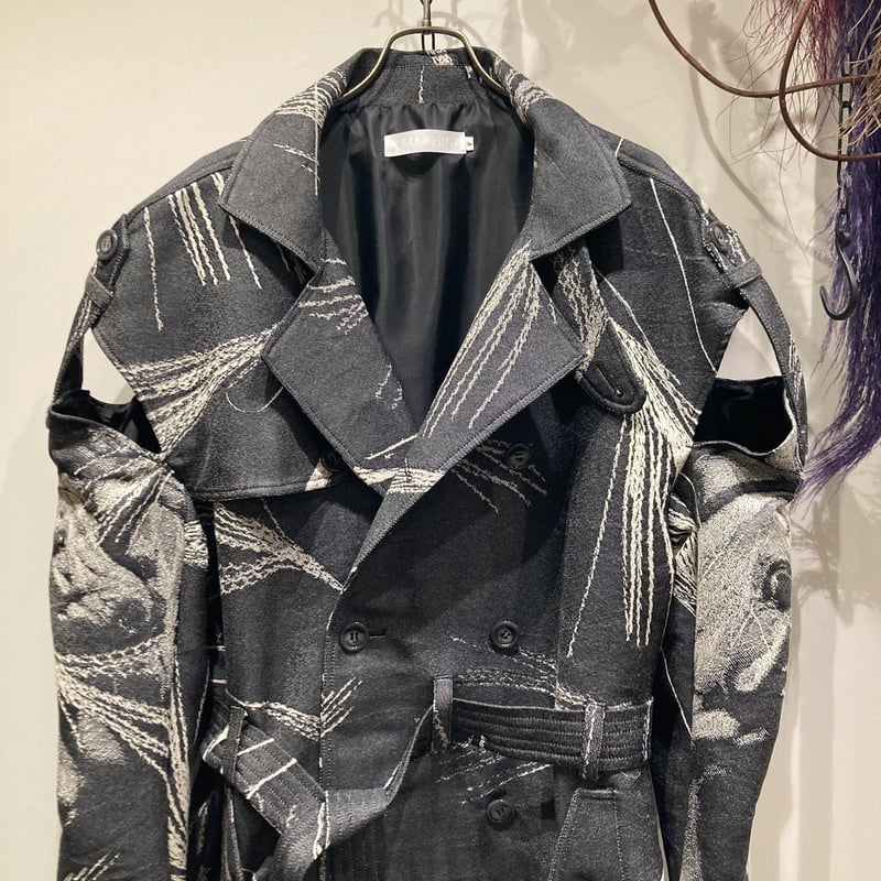 A MACHINE (エーマシーン）Pharaohs Horse Jacquard Trenc