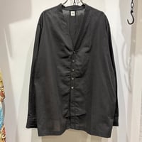 結-yui-(ゆい） CARDIGAN SHIRTS COTTON/BOURETTE NOIL（カーディガンシャツコットンブーレットノイル/YCS-004)