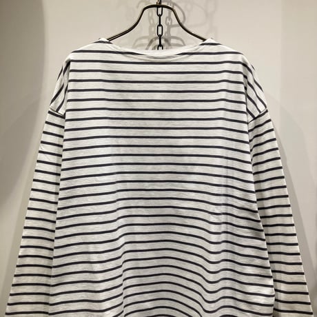 CIOTA（シオタ） Border Long Sleeve Shirt（ボーダーロングスリーブシャツ）