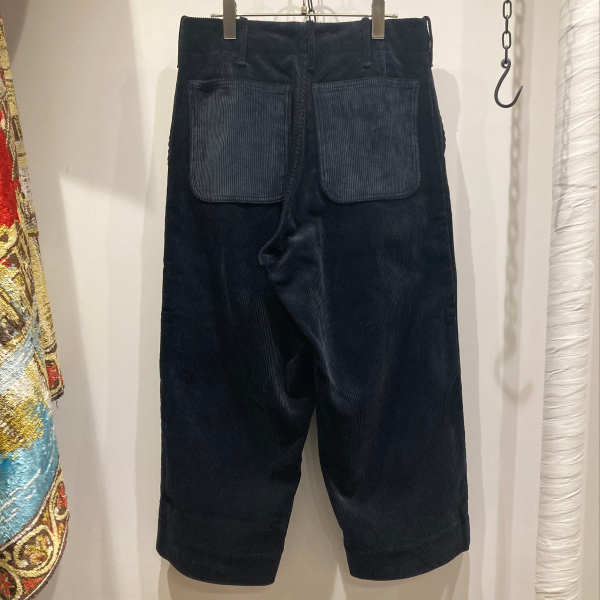 TUKI(ツキ) s/s wide trousers(0180)/ 8 wale cordur TUKI(ツキ) s/s wide trousers(0180)/ 8 wale cordur