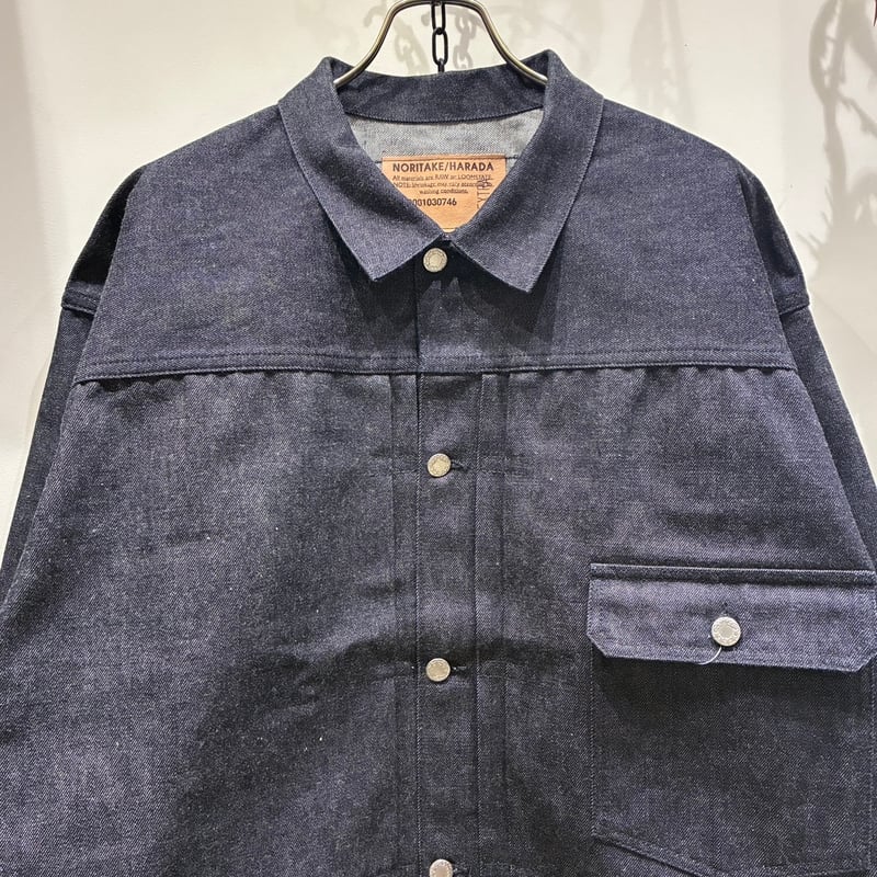 NORITAKE/HARADA (ノリタケハラダ) DenimJacket NORITAKE/HARADA(ノリタケ/ハラダ) /1 POCKET PLEATED WORK