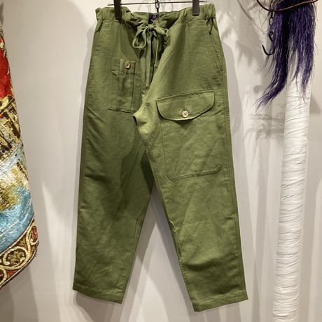 HAWKWOOD MERCANTILE（ホークウッド マーカンタイル）Draw String Over All（ドローストリングオーバーオール）