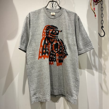 TIGRE BROCANTE （ティグルブロカンテ） 20/1 Combed Jersey Fabric Gorilla Short Sleeve-T（20/1コーマ天竺ゴリラショートスリーブ-T）