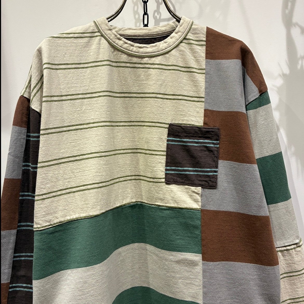 TIGRE BROCANTE × TRUJILLO'S チマヨベスト オルテガ TIGRE BROCANTE （ティグルブロカンテ） Border Mix Venice Be