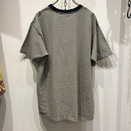 Good On（グッドオン） MINI STRIPE SS CREW TEE（ミニストライプショートスリーブクルーティー）