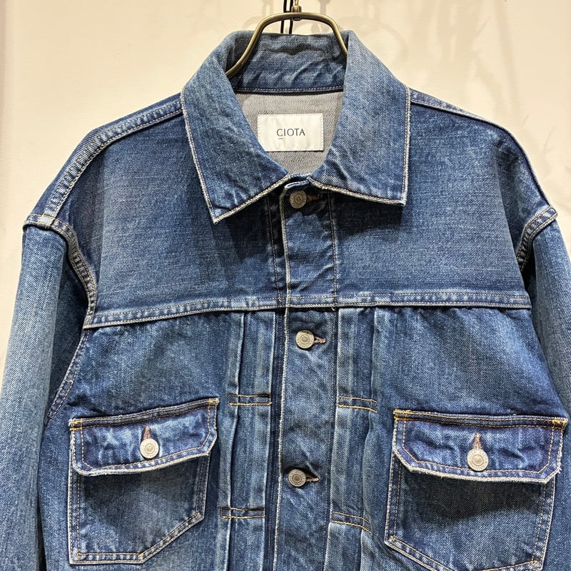 CIOTA（シオタ） New Double Pocket Denim Jacket /Real