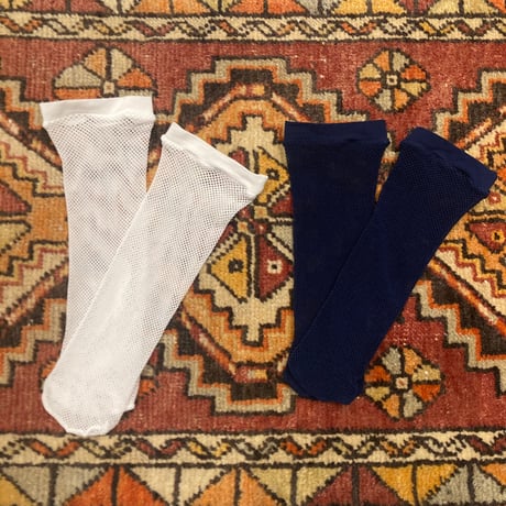 MARCOMONDE-New Classic（マルコモンド-ニュークラシック） L's fish net socks（レディースフィッシュネットソックス）