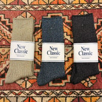 MARCOMONDE-NewClassic（マルコモンド-ニュークラシック）Unisex heavy duty glitter socks 25（ユニセックスヘビーデューティグリッターソックス25）