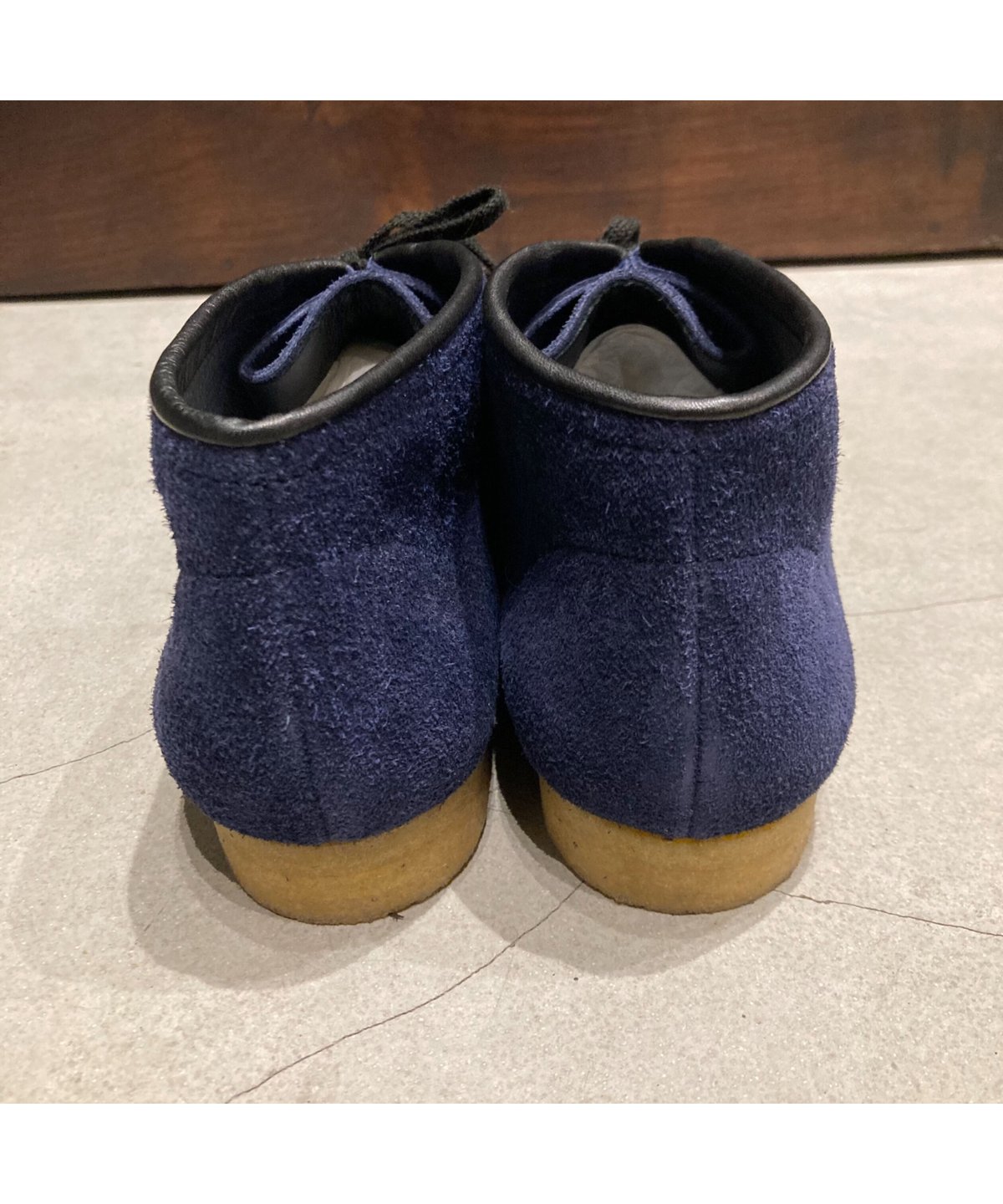 STOCK:NO(ストックナンバー)MB18_E11/NAVY 3HOLE MOCCASIN STOCK:NO(ストックナンバー)MB18_E11/NAVY 3HOLE MOCCASIN