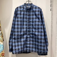 CATTA（カッタ） Fake Pullover Shirts-Block Check(フェイクプルオーバーシャツ-ブロックチェック)