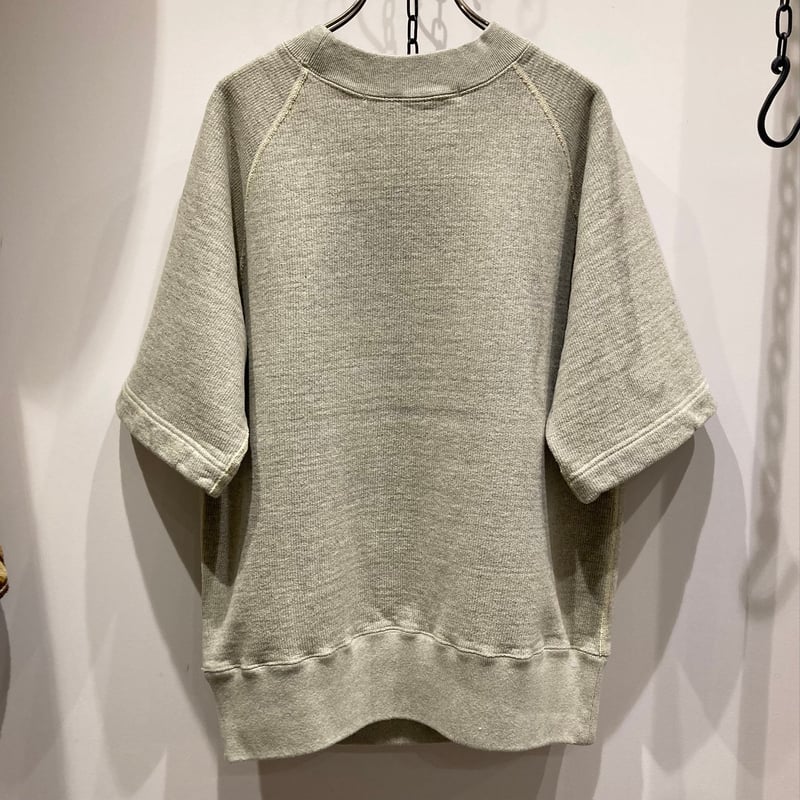 Slopeslow（スロープスロウ） Half Sleeve Sweatshirt（ハーフスリ