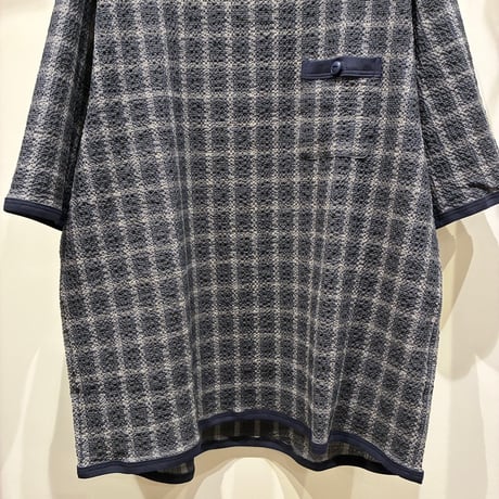 CATTA（カッタ） American Crew Neck Shirt-Air Cotton Sucker(アメリカンクルーネックシャツ-エアコットンサッカー)