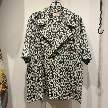 根津洋品店 NEZU YOHIN TEN (ネズヨウヒンテン)  Ethnic Print Vacation Shirts（エスニックプリントバケーションシャツ）