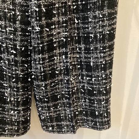 根津洋品店 NEZU YOHIN TEN (ネズヨウヒンテン)  Fancy Tweed Tanngo Pants（ファンシーツイードタンゴパンツ）