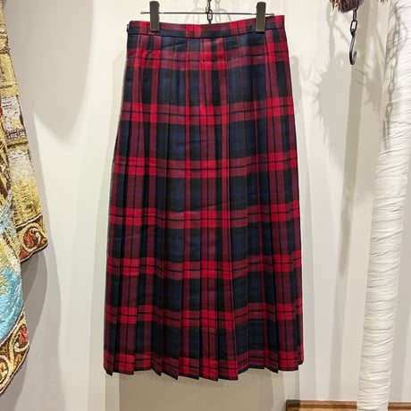 O'NEIL OF DUBLIN （オニール オブ ダブリン）PATCHWORK PLEATED LONG SKIRT（パッチワークプリーツロングスカート）