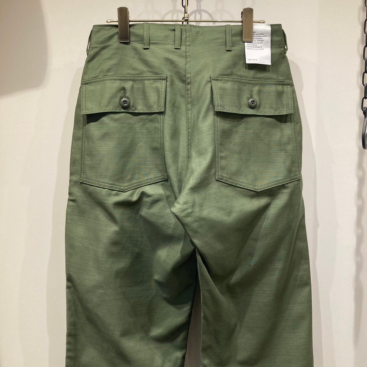 CIOTA（シオタ） Baker Pants / Wide Straight（PTLM-152