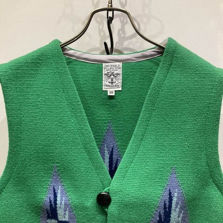 ORTEGA'S  Chimayo Pointed  Front Vest （オルテガチマヨポインテッドフロントベスト）