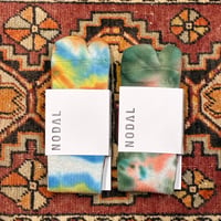 NODAL（ノダル）Tie-Dye Long Tabi Socks （タイダイロングタビソックス/ND24X010）