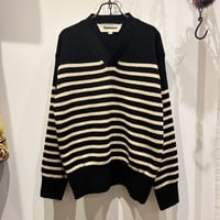 MAATEE&SONS (マーティーアンドサンズ) COMBI V CARDIGAN (コ