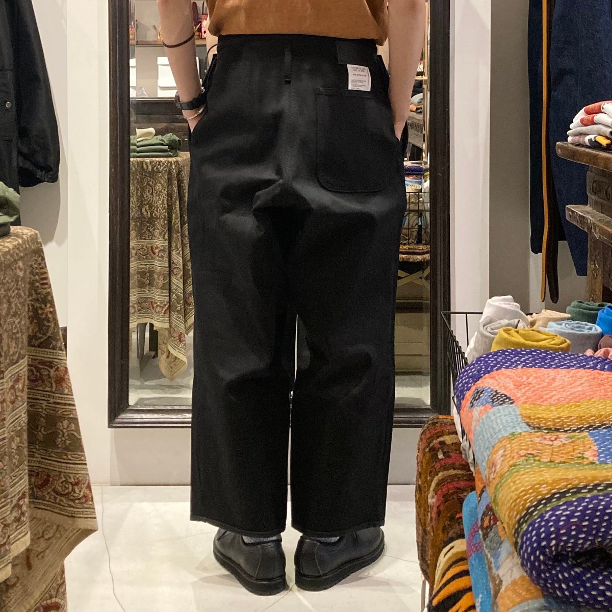 TUKI(ツキ) TYPE3(0032)/ black | plain clothes shi TUKI(ツキ) TYPE3(0032)/ black | plain clothes shi