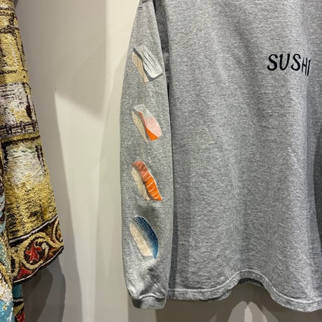 Good On×KOUHEI TERRAI（グッドオン×コウヘイテライ）BEER SUSHI Print-Long Sleeve T（ビアー スシ プリントロングスリーブティ）