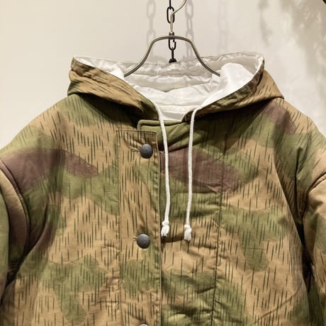 80〜90’s German Army Reversible Parker Rain Drop Camo  （80〜90’sジャーマンアーミーリバーシブルパーカーレインドロップカモ）