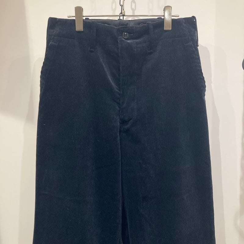 TUKI（ツキ） s/s wide trousers（0180）/ 8 wale cordur