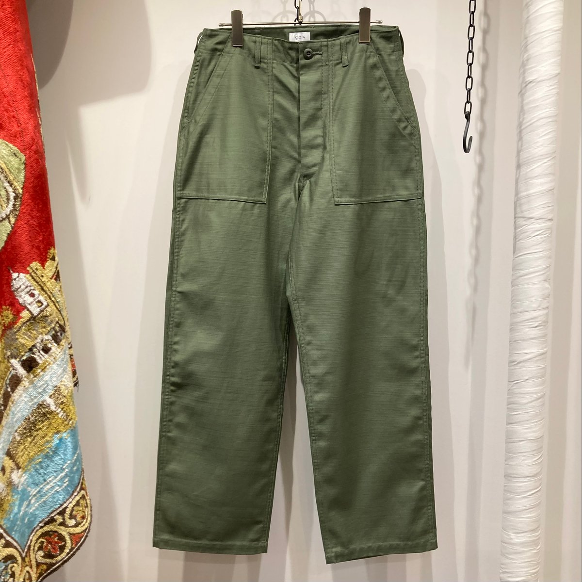 CIOTA シオタ ベーカーパンツ Baker Pants Baker Pants（Wide Tapered） – CIOTA Online Shop