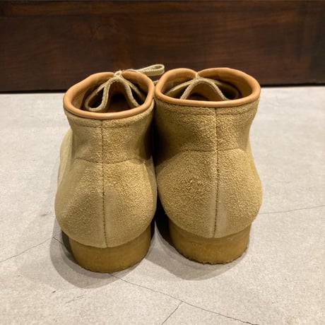 STOCK:NO（ストックナンバー）MB1801 / BEIGE 3HOLE MOCCASIN SHOES