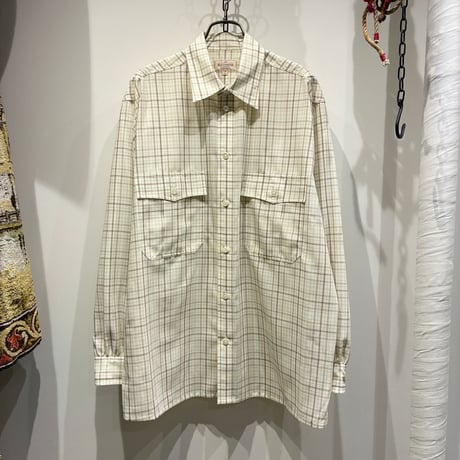 根津洋品店 NEZU YOHIN TEN (ネズヨウヒンテン)  TROPICAL  SHIRTS（100810) / マルチチェックトロピカルシャツ