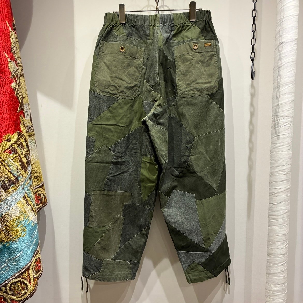 SLOW HANDS（スローハンズ） RCL tent Easy Pants Patch Wo