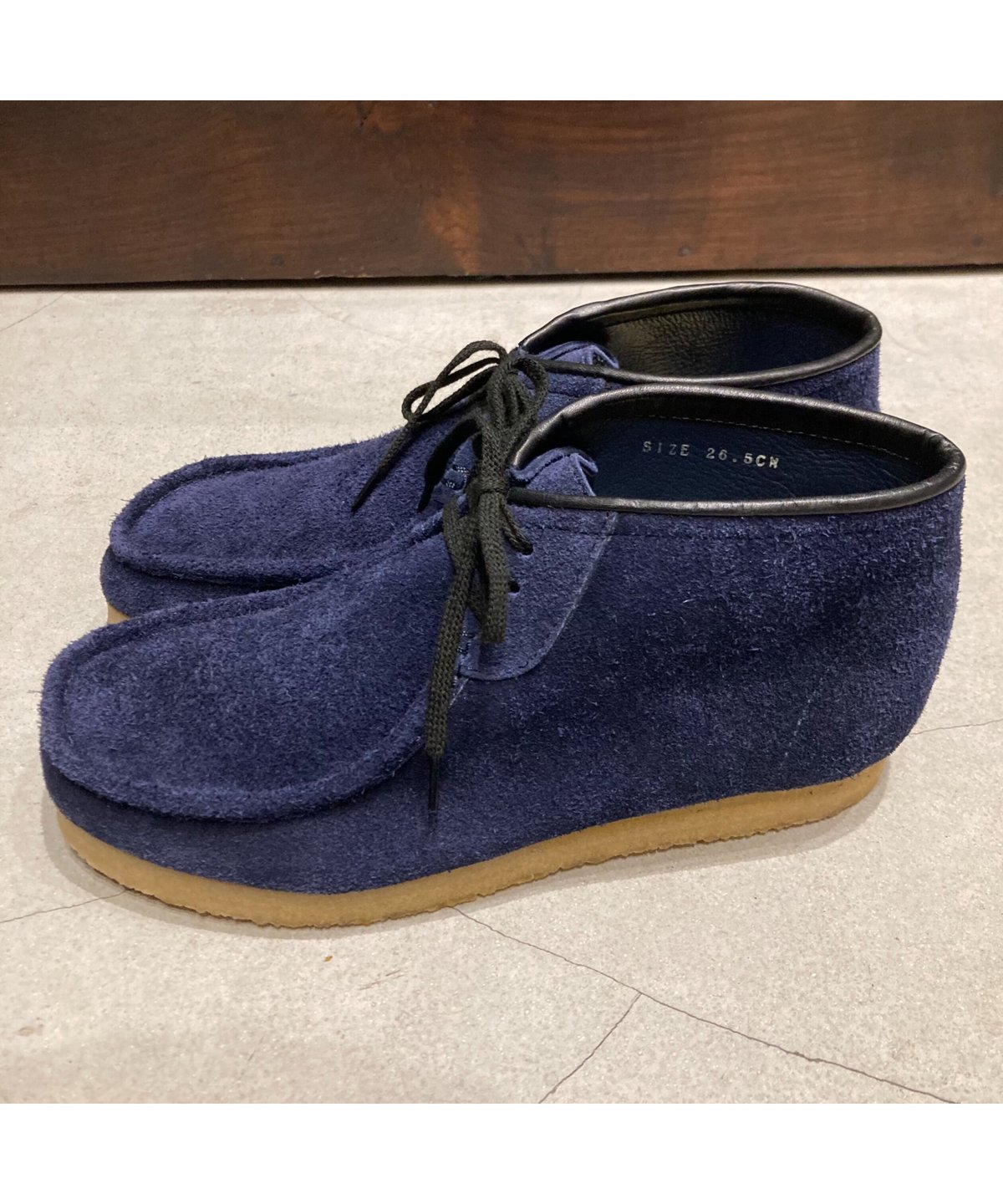 STOCK NO ストックナンバー　モカシンブーツ　 　ワラビー　26.5 STOCK NO ストックナンバー モカシンブーツ ワラビー 26.5