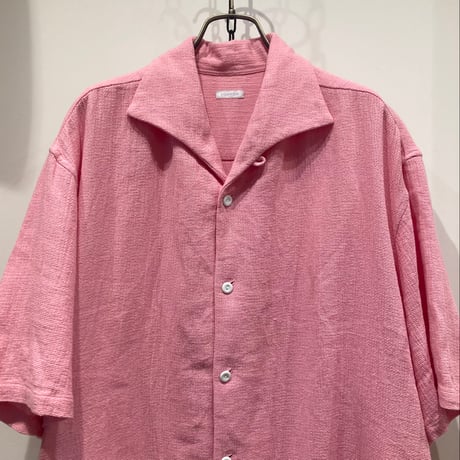 蒼氓/ SOWBOW（ソウボウ） 蒼氓シャツ-A WIDE ONE PEACE COLLAR SS（ソウボウシャツAワイドワンピースカラーSS）