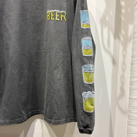 Good On×KOUHEI TERRAI（グッドオン×コウヘイテライ）BEER SUSHI Print-Long Sleeve T（ビアー スシ プリントロングスリーブティ）