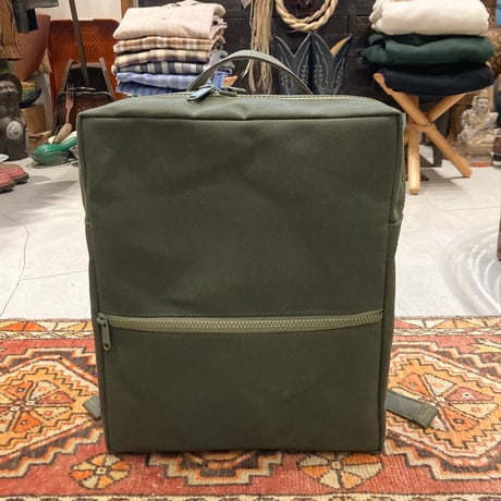 aoya bags（アオヤバッグ） スクエアリュック マチ10cm / 帆布(6号)