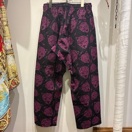 jawandi(ジャワンディ) Santai pants Batik / Leo Face （サンタイパンツバティック/レオフェイス）