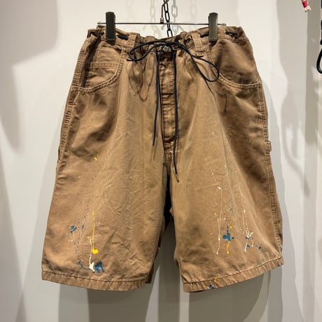 KOUHEI TERRAI （コウヘイテライ） Used Remake Code Painter Shorts （ユーズドリメイクコードペインターショーツ）