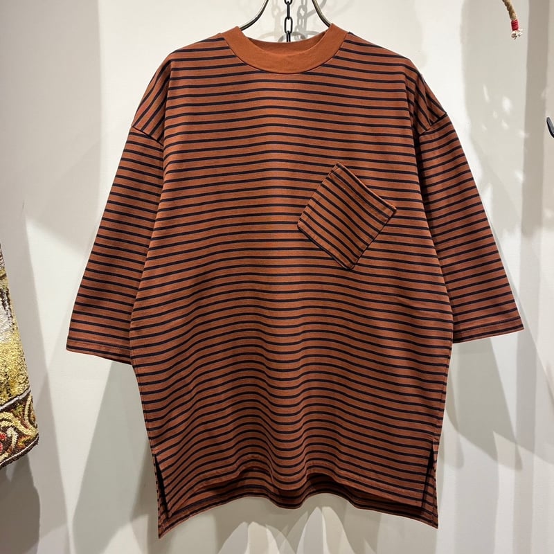 FLISTFIA(フリストフィア) 1/2 Sleeve Side Slit T-Shirts FLISTFIA(フリストフィア) 1/2 Sleeve Side Slit T-Shirts