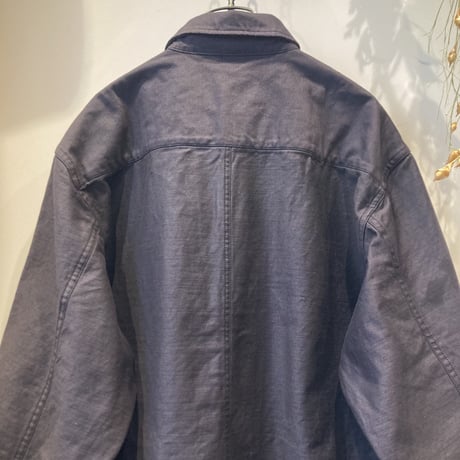 CATTA（カッタ） SHIRT COAT-BACK SATIN(シャツコート-バックサテン)