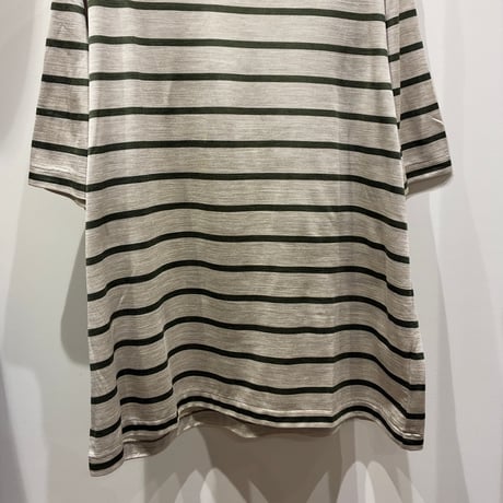 MAATEE&SONS (マーティーアンドサンズ)   SILK S/SLEEVE LOOSE TEE(MT5103-0814)