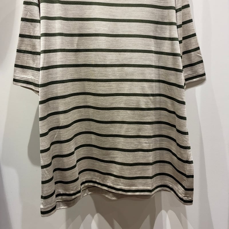 MAATEE&SONS (マーティーアンドサンズ) SILK S/SLEEVE LOOSE